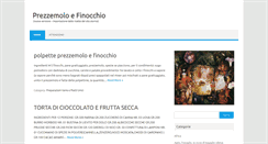 Desktop Screenshot of prezzemoloefinocchio.it